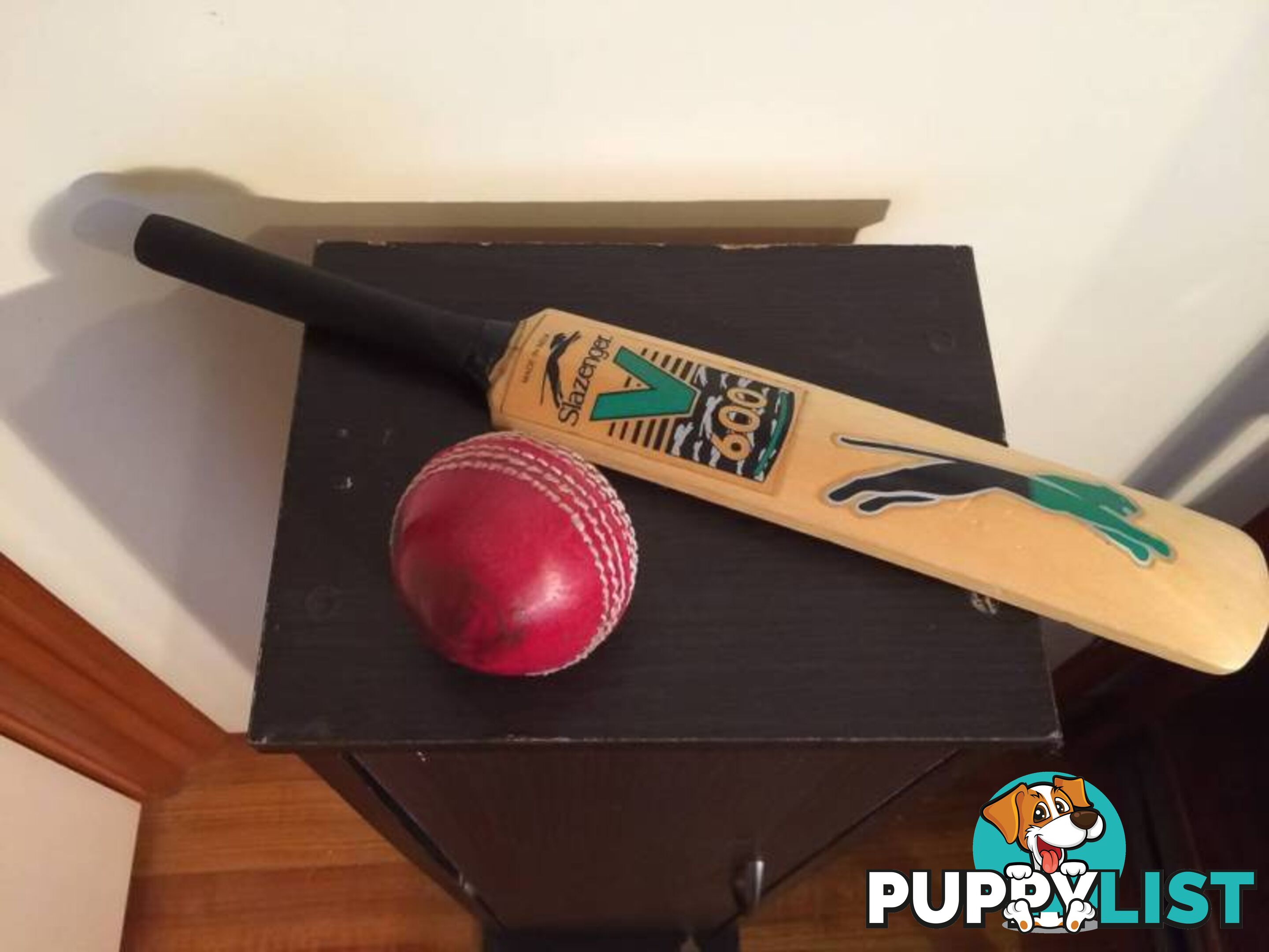 MINIATURE Slazenger V600 CRICKET BAT USED BY Jacques Kallis