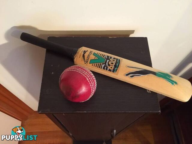 MINIATURE Slazenger V600 CRICKET BAT USED BY Jacques Kallis