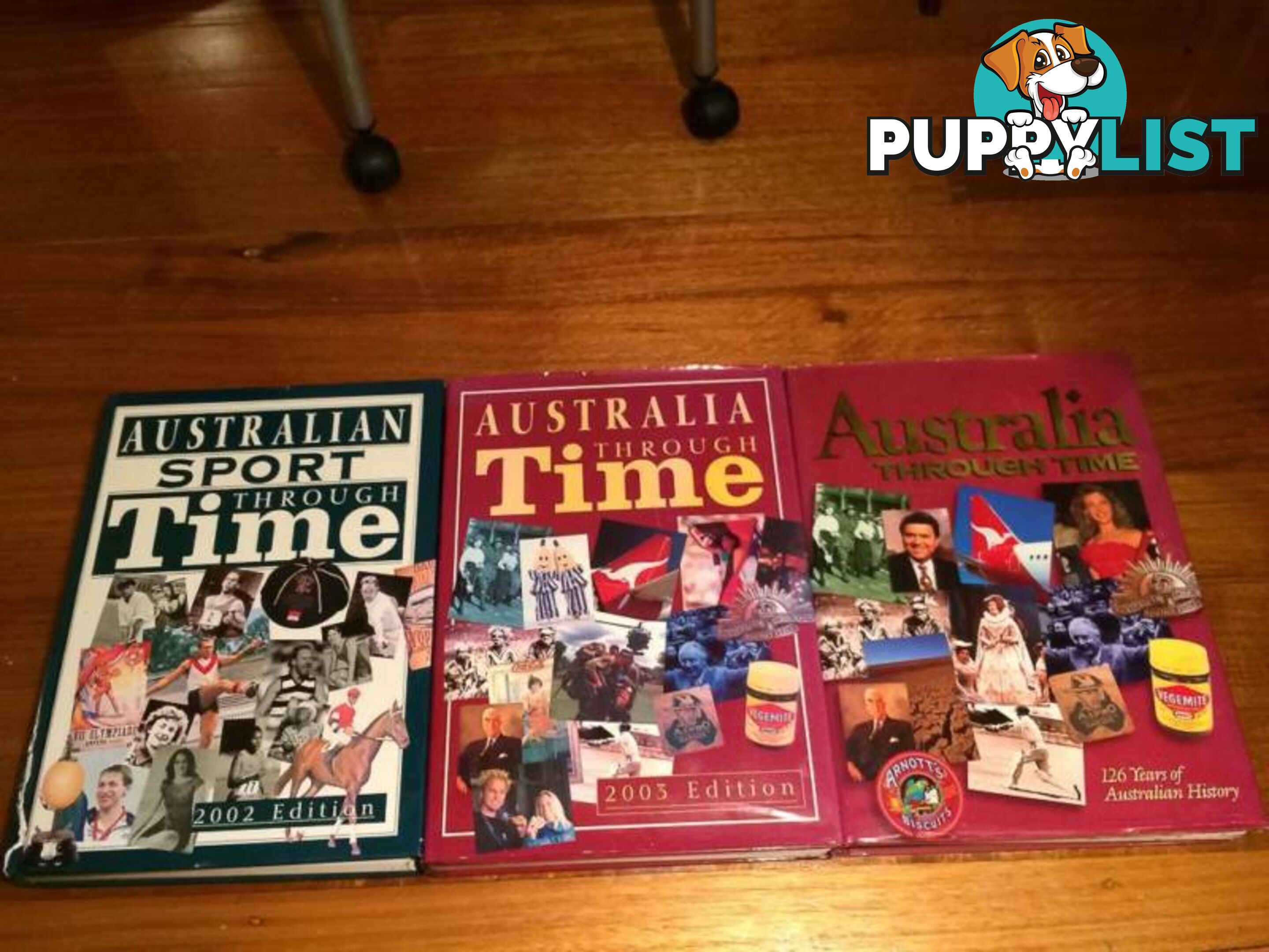 3 X AUSTRALIA THROUGH TIME BOOKS $20 FOR ALL 3