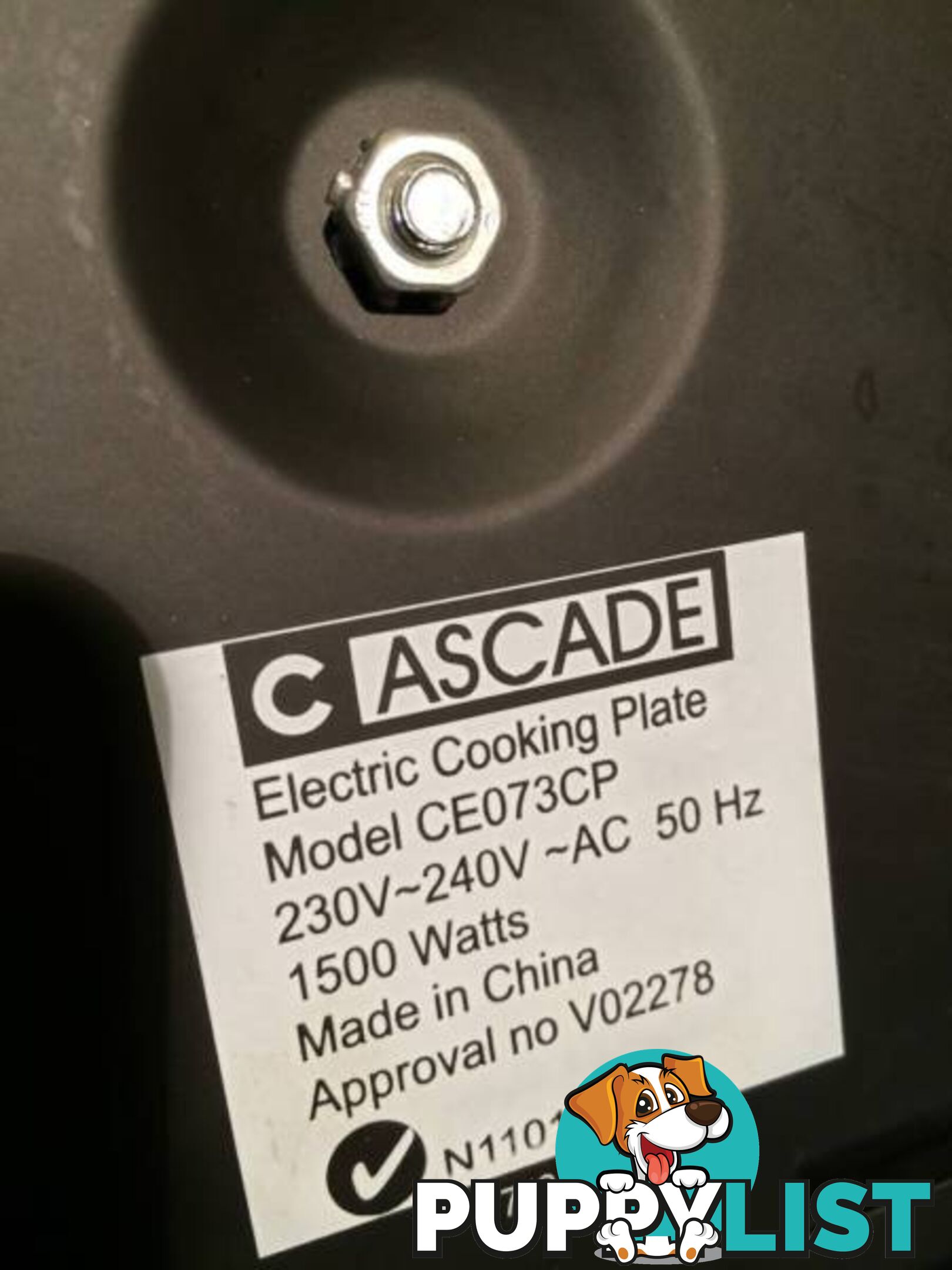 BRAND NEW CASCADE ELECTRIC COOKING PLATE