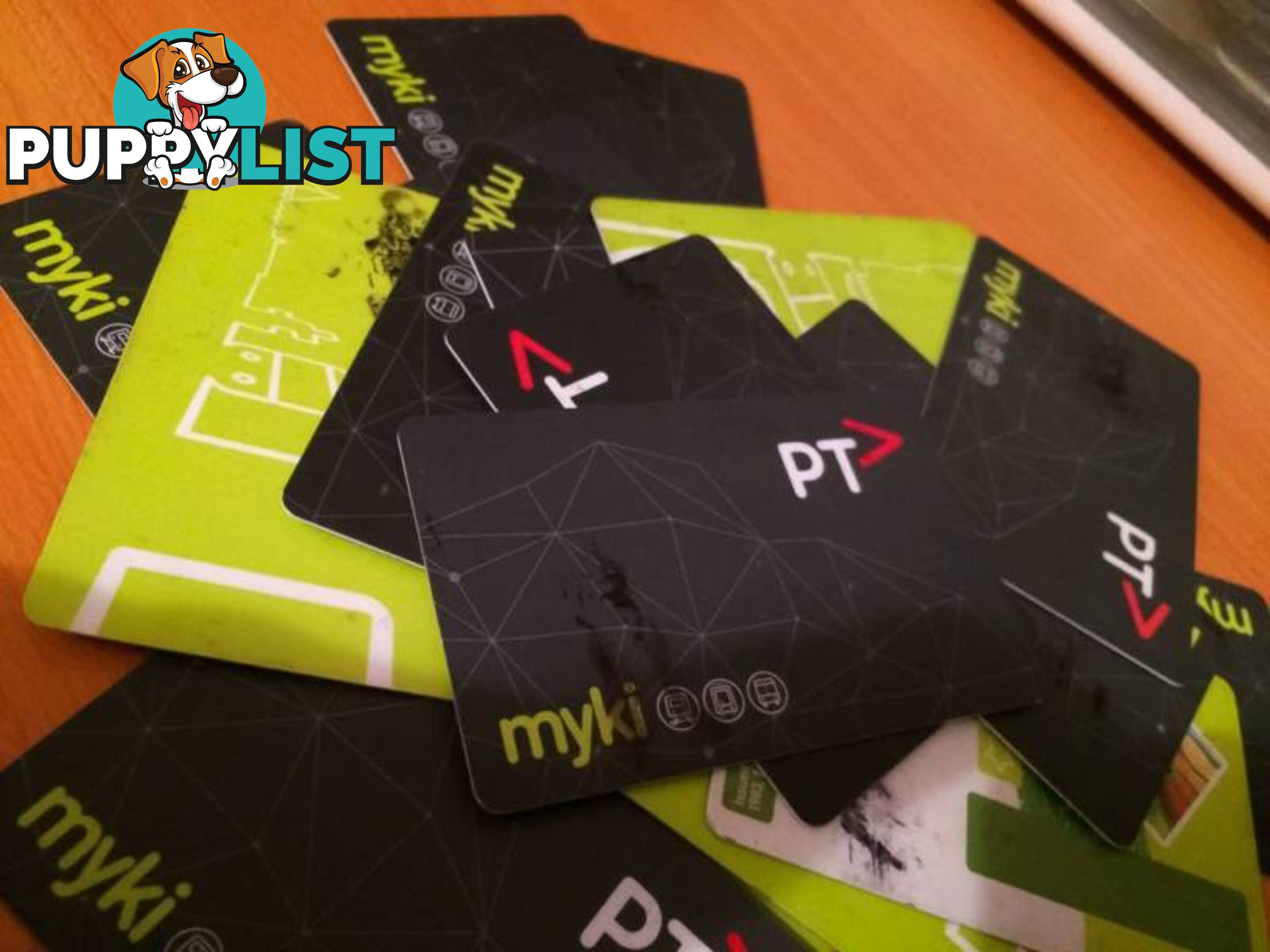 $200 worth of MYKI CARDS SELLING FOR $100