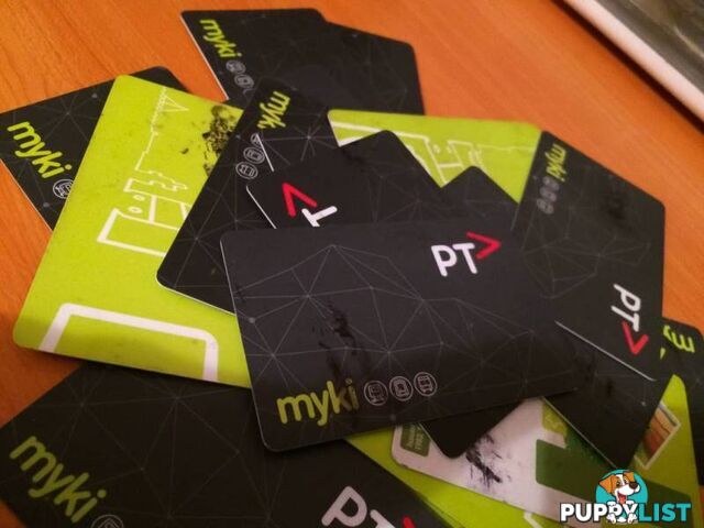 $200 worth of MYKI CARDS SELLING FOR $100