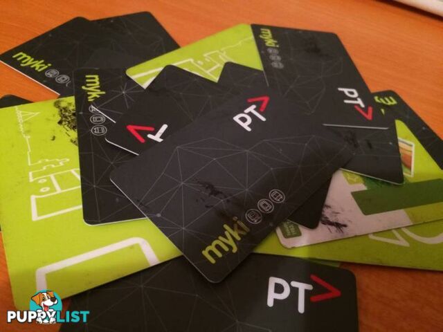 $200 worth of MYKI CARDS SELLING FOR $100