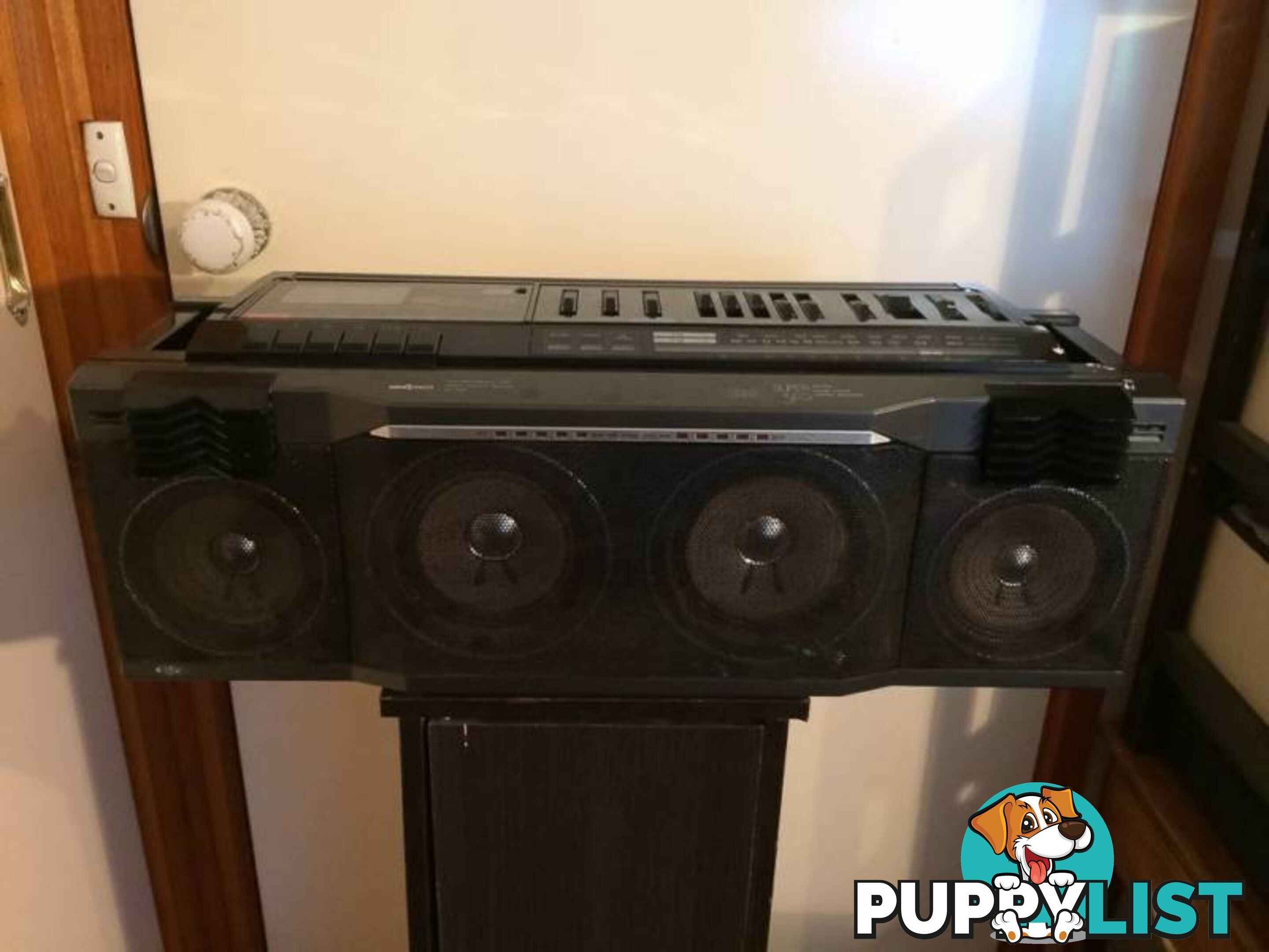 RETRO BOOMBOX PORTABLE STEREO BY EXPO