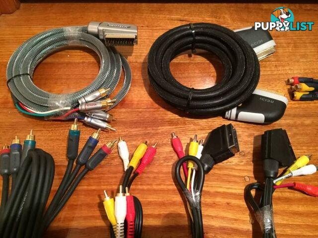 HIGH END AUDIO & VISUAL CABLES OVER $300 WORTH SELLING FOR $40