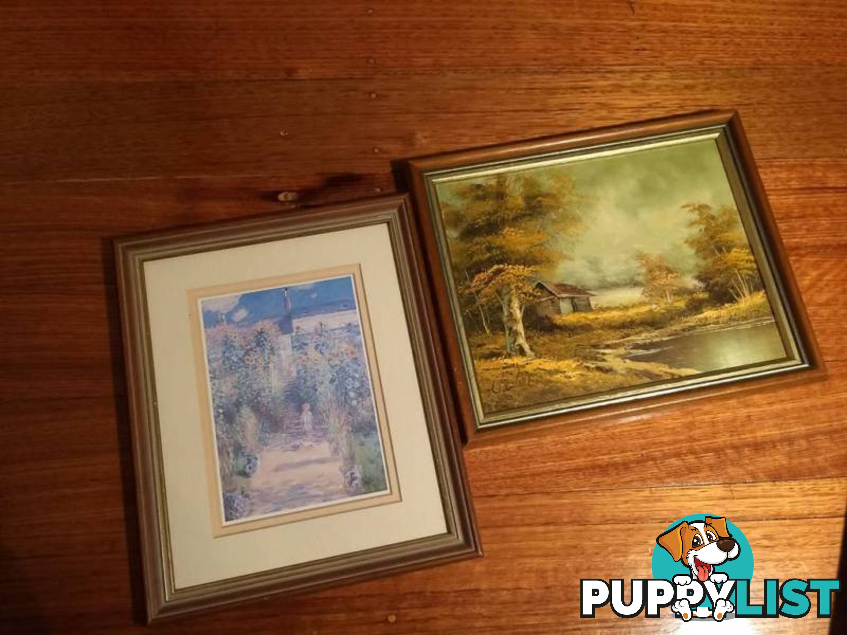 A PAIR OF 8 X 6 PICTURE FRAMES $10 THE PAIR