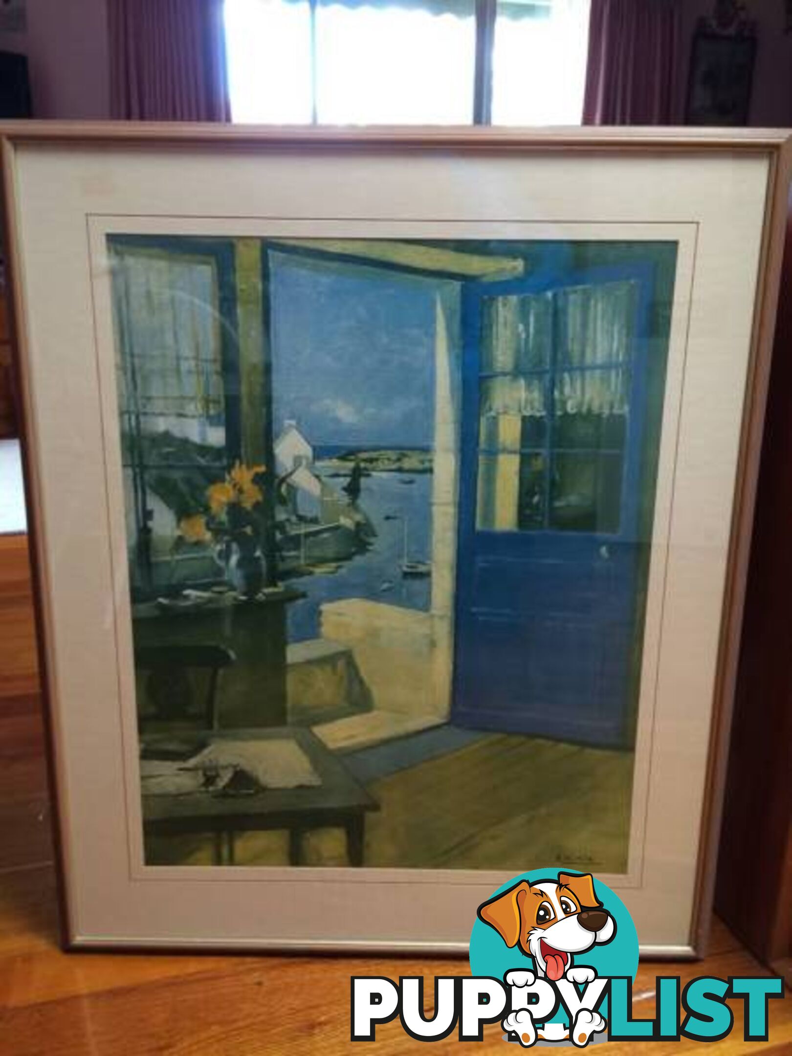 THE BLUE DOOR' BY R . WINTZ .. Massive BARGIN at $50