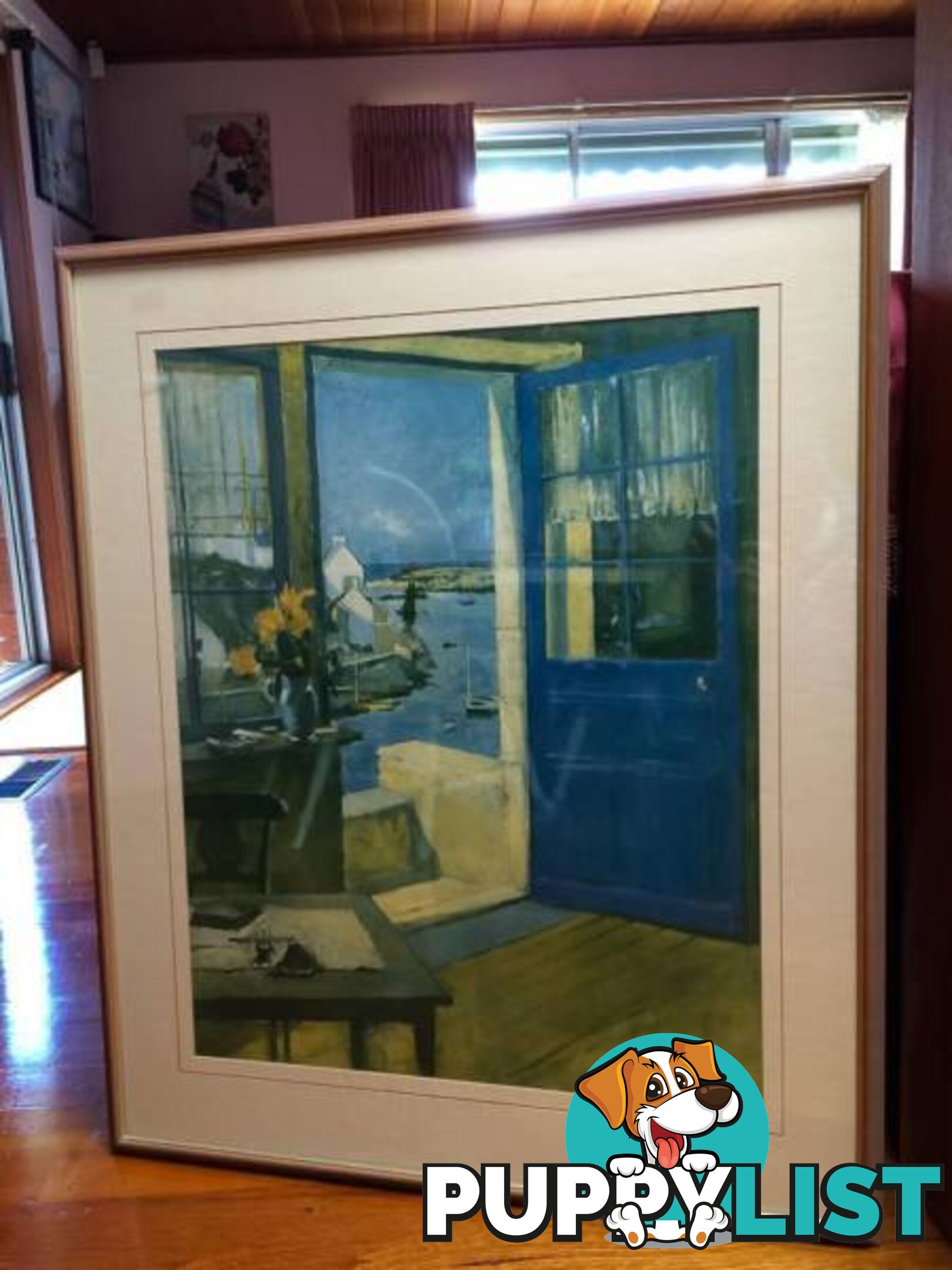 THE BLUE DOOR' BY R . WINTZ .. Massive BARGIN at $50