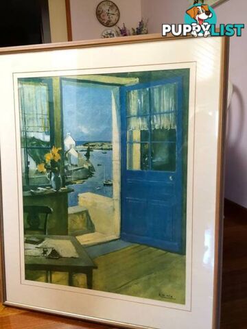 THE BLUE DOOR' BY R . WINTZ .. Massive BARGIN at $50