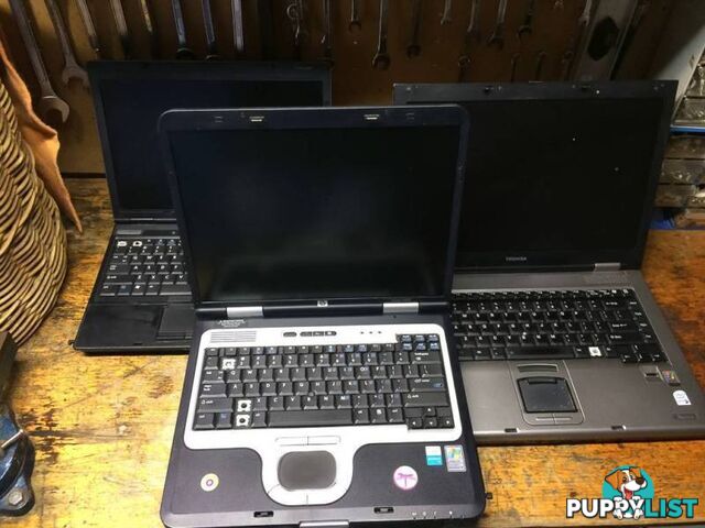 3 X LAPTOPS FOR PARTS