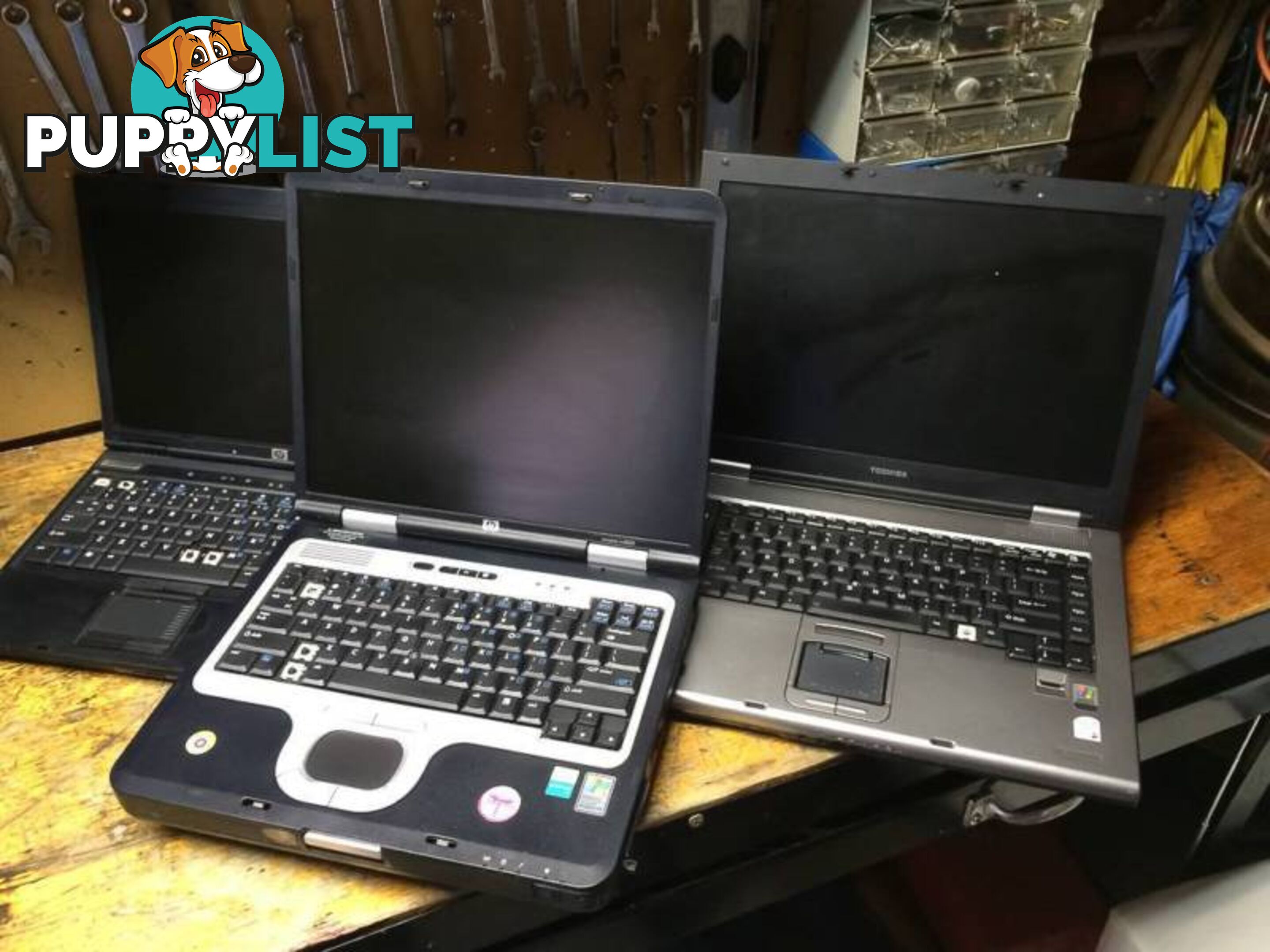 3 X LAPTOPS FOR PARTS