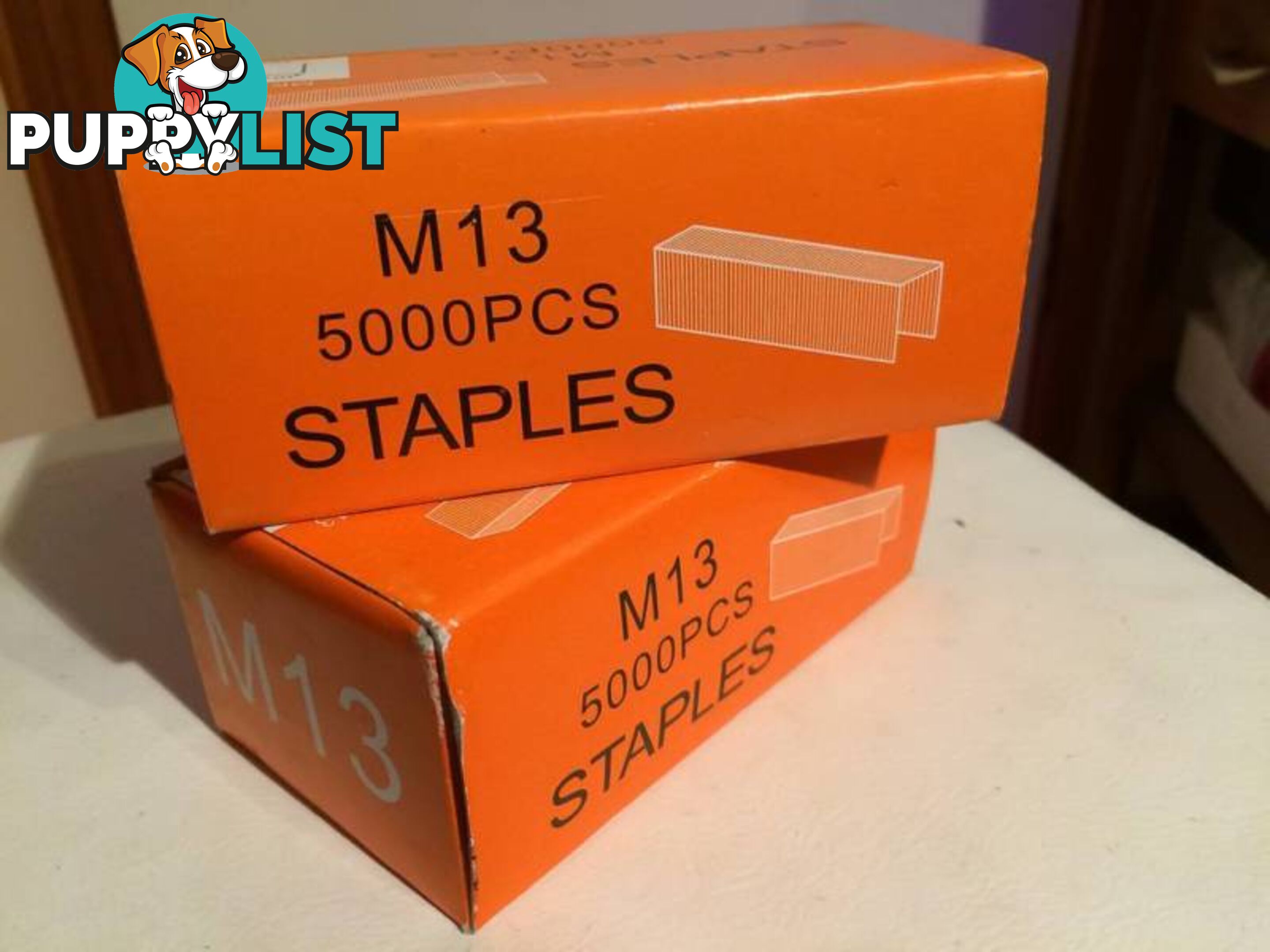 2 X 18 gauge staples box 5000 for pneumatic industrial staple gun