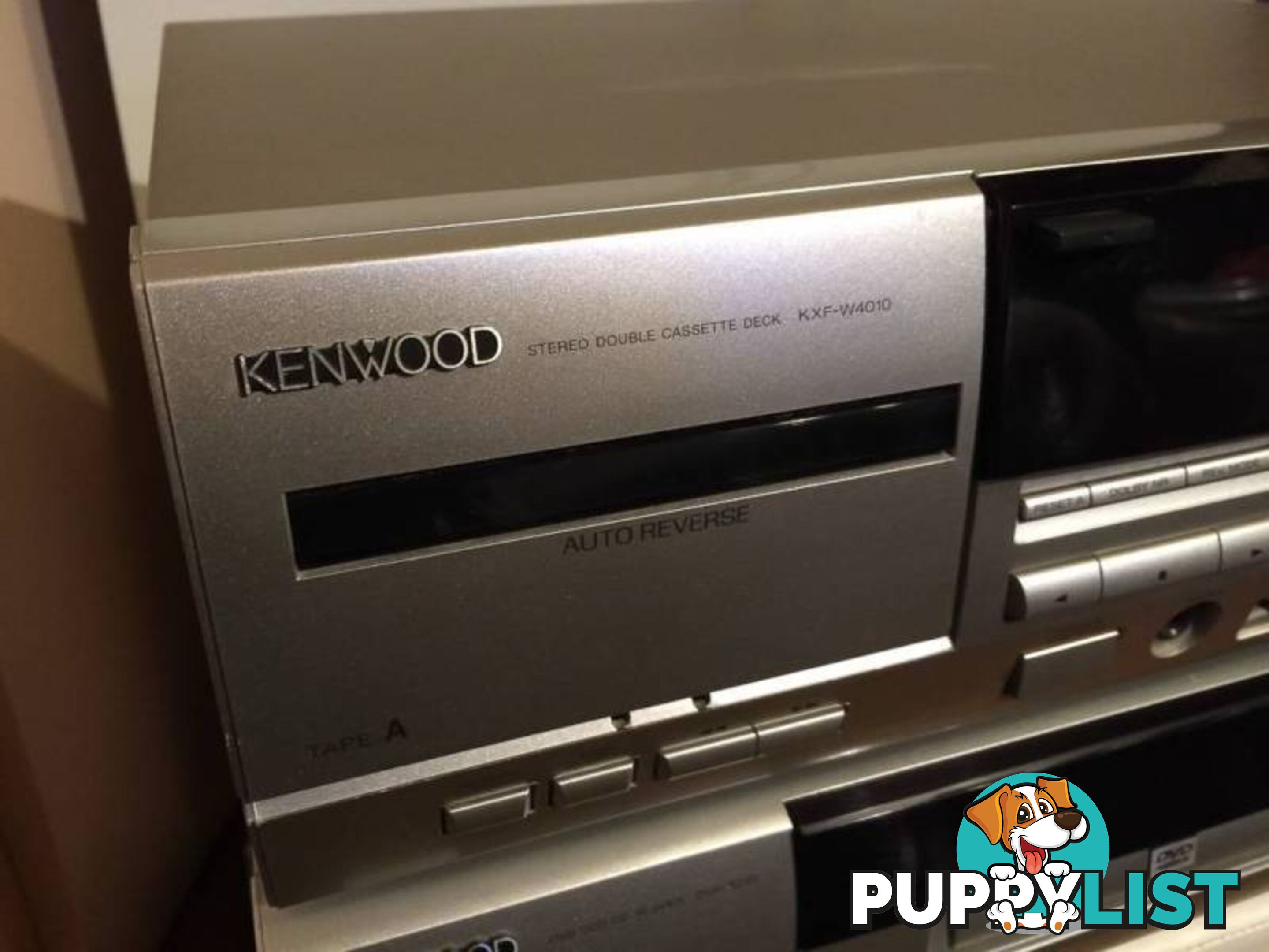 KENWOOD KXF-W4040 TAPE & DVF-5010 CD PLAYER $30 THE PAIR