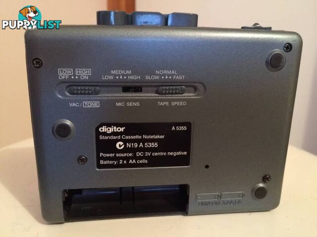 DIGITOR CASSETTE TAPE RECORDER MCR979