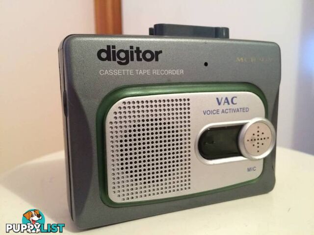 DIGITOR CASSETTE TAPE RECORDER MCR979