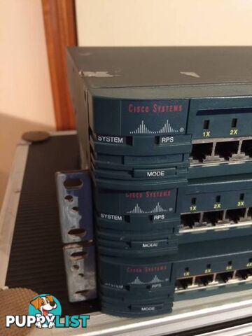 3 CISCO SYSTEMS CATALYST 2900 SERIES XL $25 the LOT