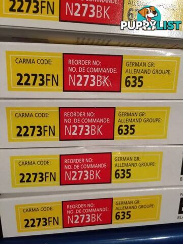 6 x Brand new Epson Nylon printer ribbons - code 2273FN