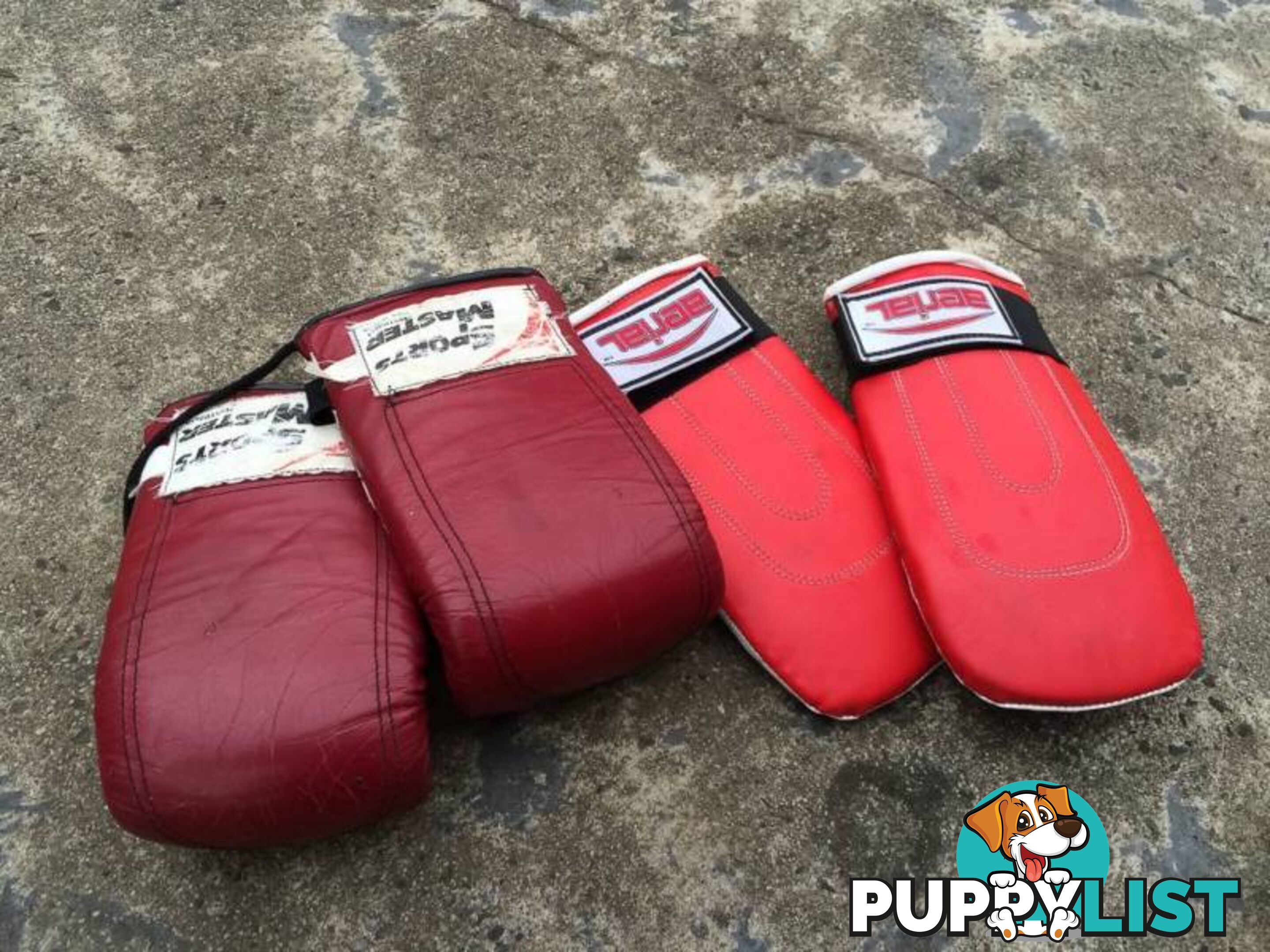 2 PAIRS OF BOXING GLOVES