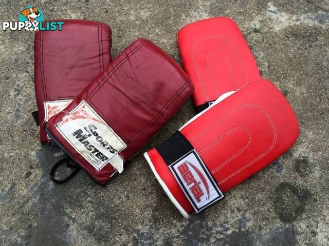 2 PAIRS OF BOXING GLOVES