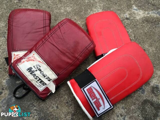 2 PAIRS OF BOXING GLOVES