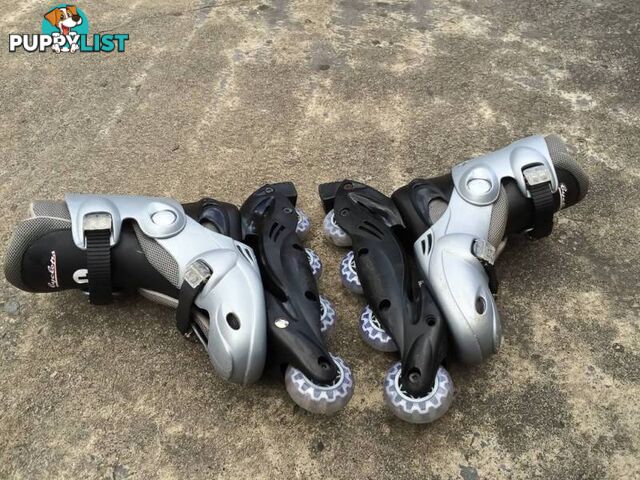 SIZE LARGE ROLLERBLADES IN GOOD CONDITION