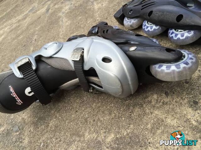 SIZE LARGE ROLLERBLADES IN GOOD CONDITION