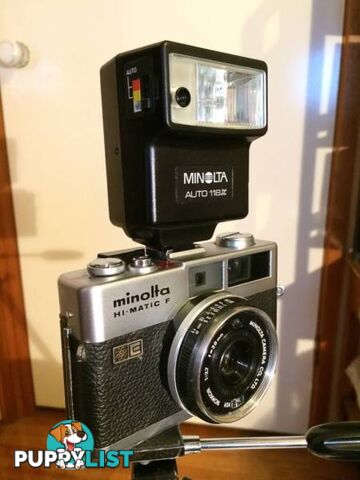 MINOLTA Hi-matic F, ROKKOR 2,7/38mm.Lens,made in Japan