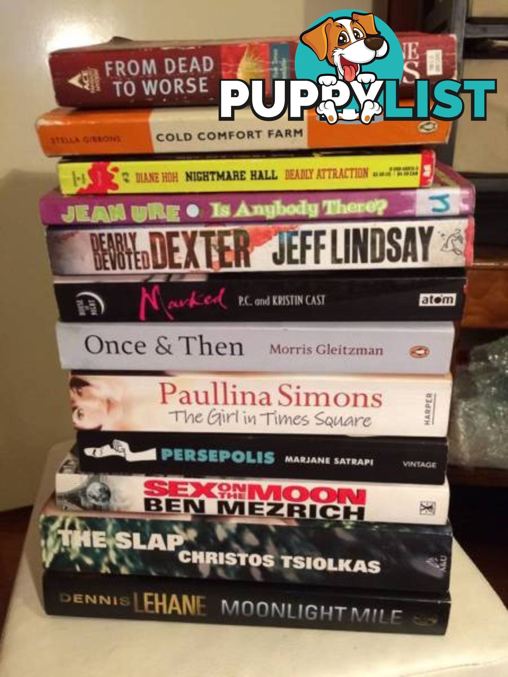 MIXED LOT OF NOVELS $15 THE LOT