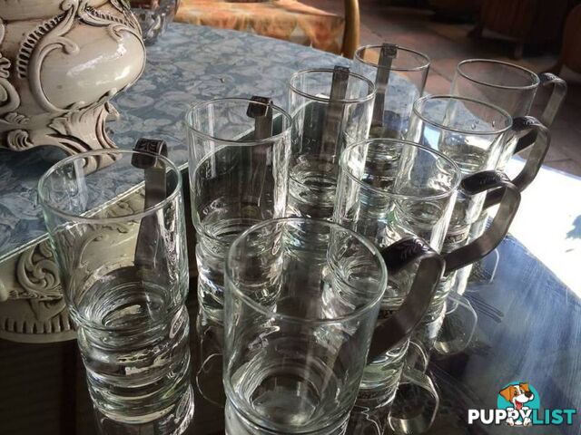 8 X BRAND NEW GOTHIC STYLE DRINKING GLASSES