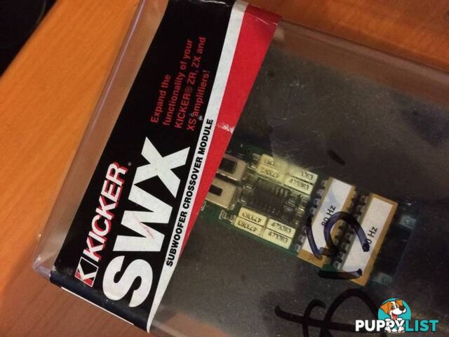 BRAND NEW KICKER SWX SUBWOOFER CROSSOVER MODULE