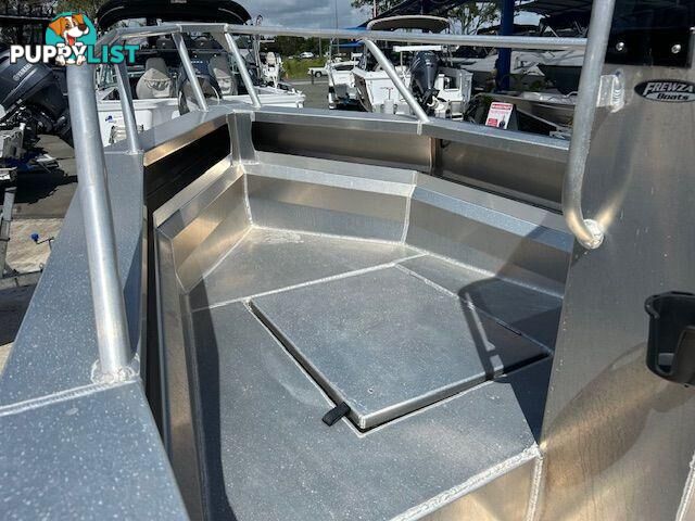 USED 2021 FREWZA F15 SIDE CONSOLE WITH YAMAHA F70 FOR SALE