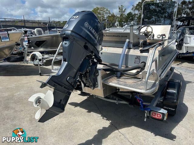 USED 2021 FREWZA F15 SIDE CONSOLE WITH YAMAHA F70 FOR SALE