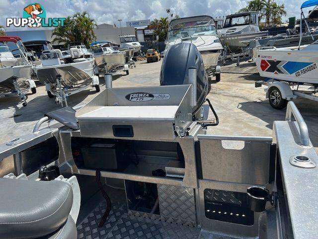 USED 2021 FREWZA F15 SIDE CONSOLE WITH YAMAHA F70 FOR SALE