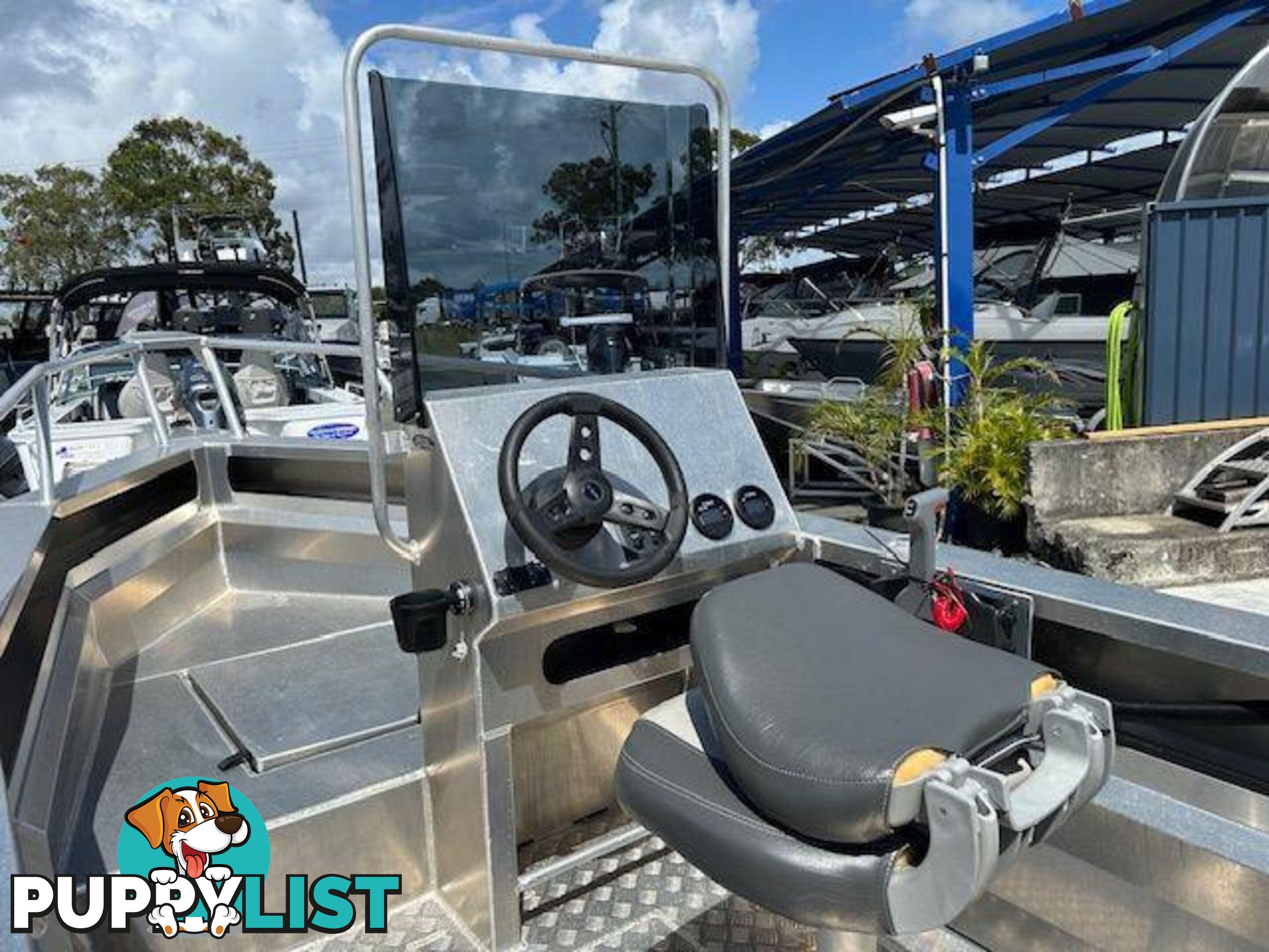 USED 2021 FREWZA F15 SIDE CONSOLE WITH YAMAHA F70 FOR SALE