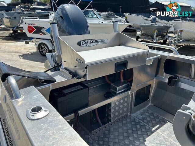 USED 2021 FREWZA F15 SIDE CONSOLE WITH YAMAHA F70 FOR SALE