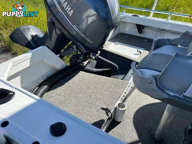 USED 2013 STACER 439 BARRA ELITE WITH YAMAHA 60HP FOURSTROKE FOR SALE