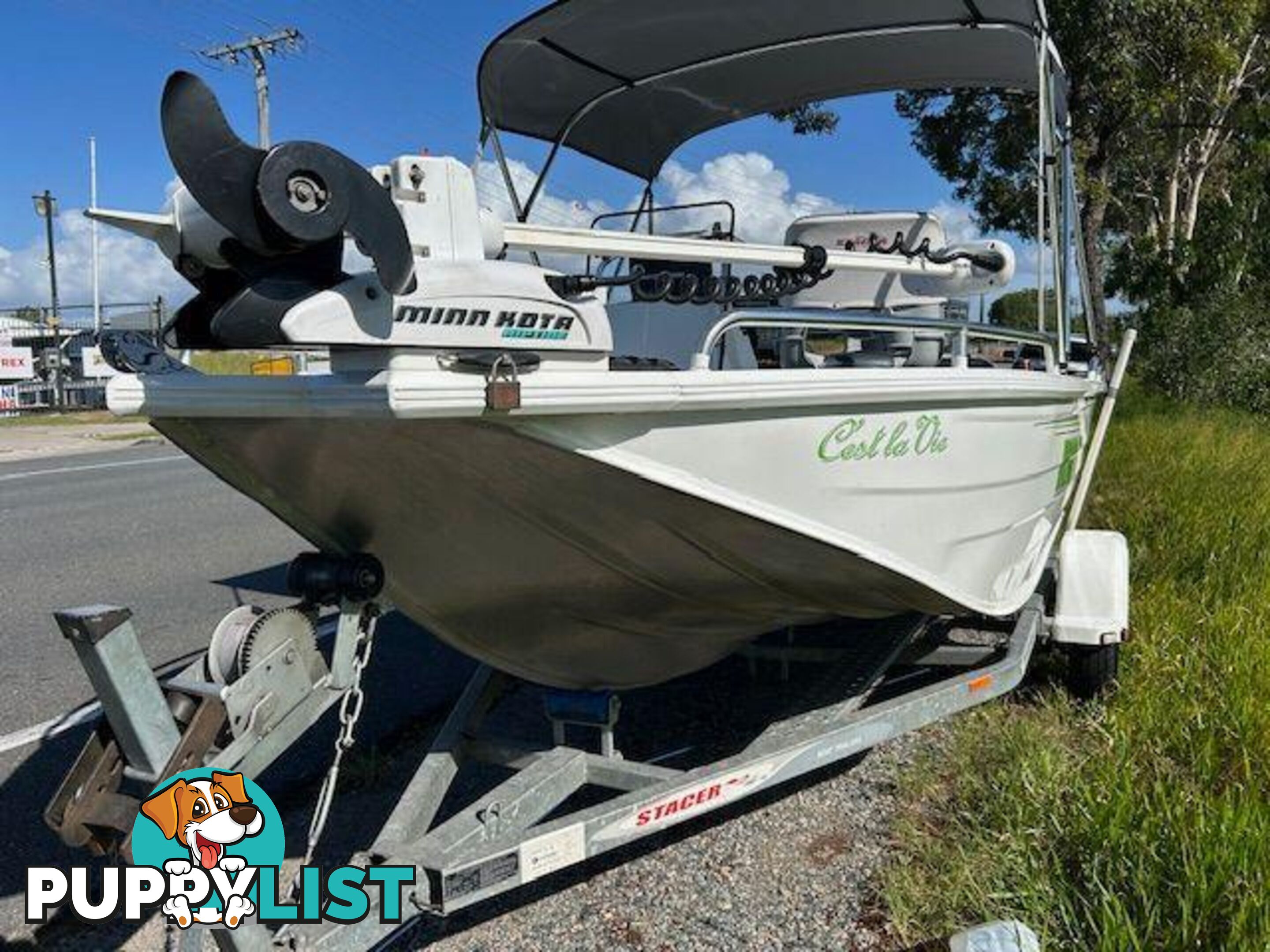 USED 2013 STACER 439 BARRA ELITE WITH YAMAHA 60HP FOURSTROKE FOR SALE