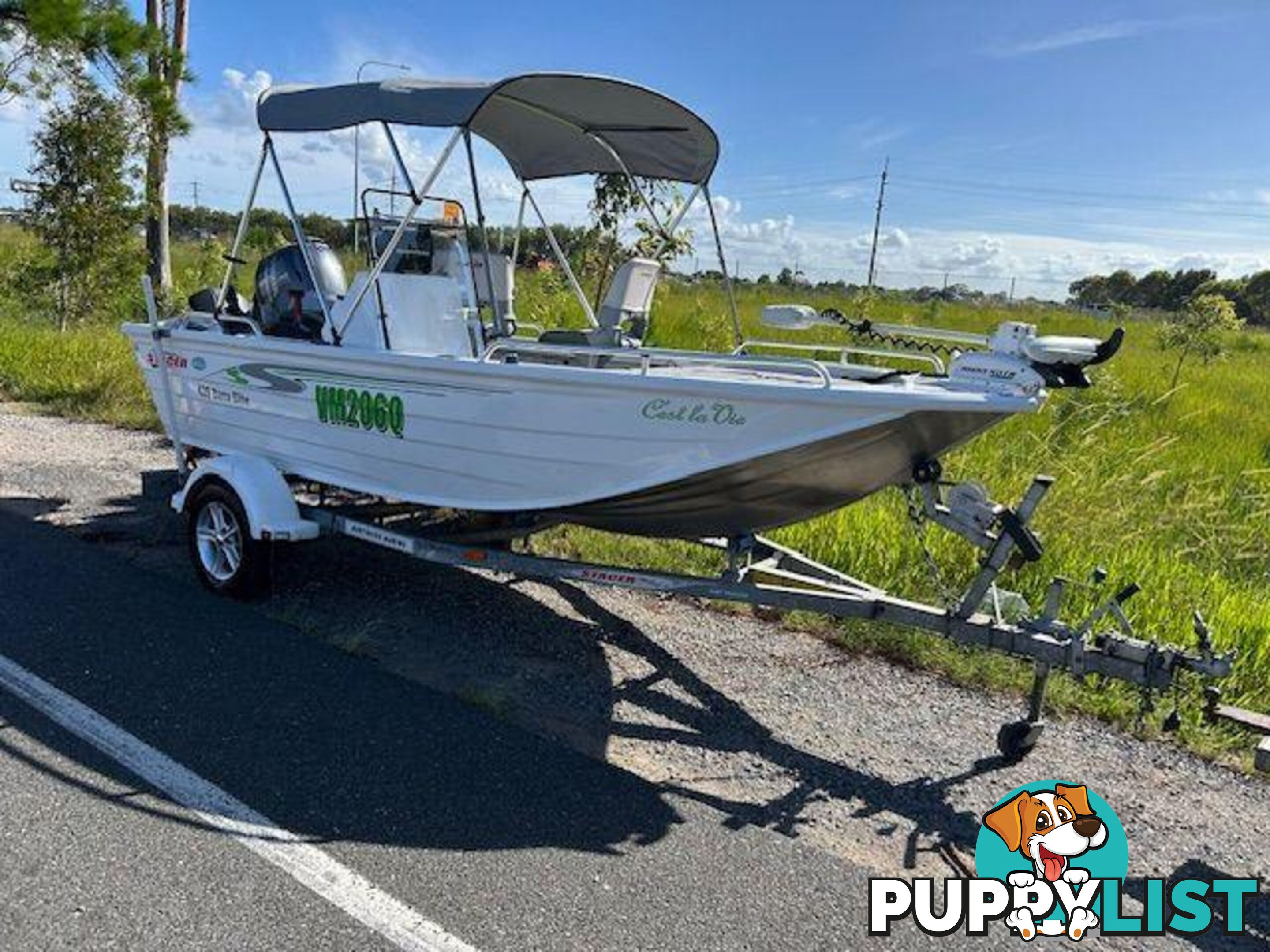 USED 2013 STACER 439 BARRA ELITE WITH YAMAHA 60HP FOURSTROKE FOR SALE