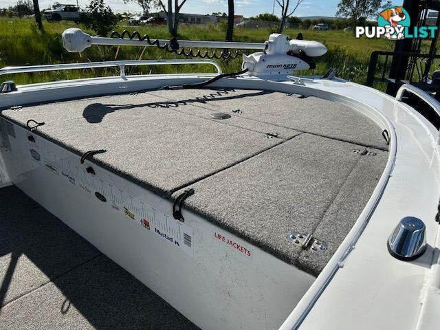 USED 2013 STACER 439 BARRA ELITE WITH YAMAHA 60HP FOURSTROKE FOR SALE