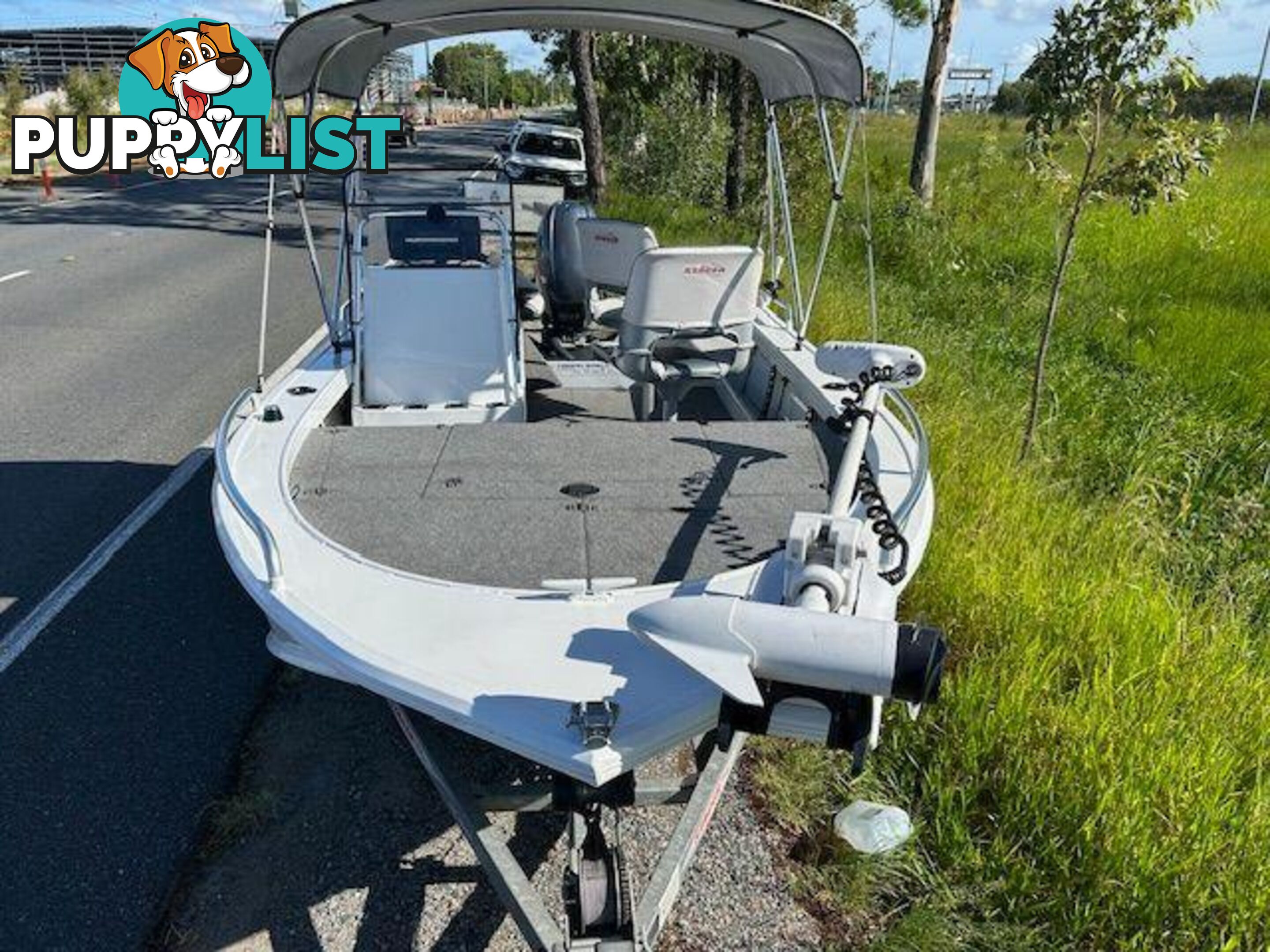 USED 2013 STACER 439 BARRA ELITE WITH YAMAHA 60HP FOURSTROKE FOR SALE