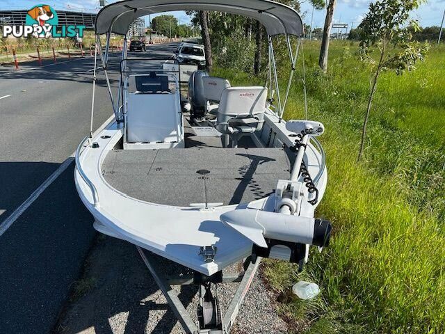 USED 2013 STACER 439 BARRA ELITE WITH YAMAHA 60HP FOURSTROKE FOR SALE