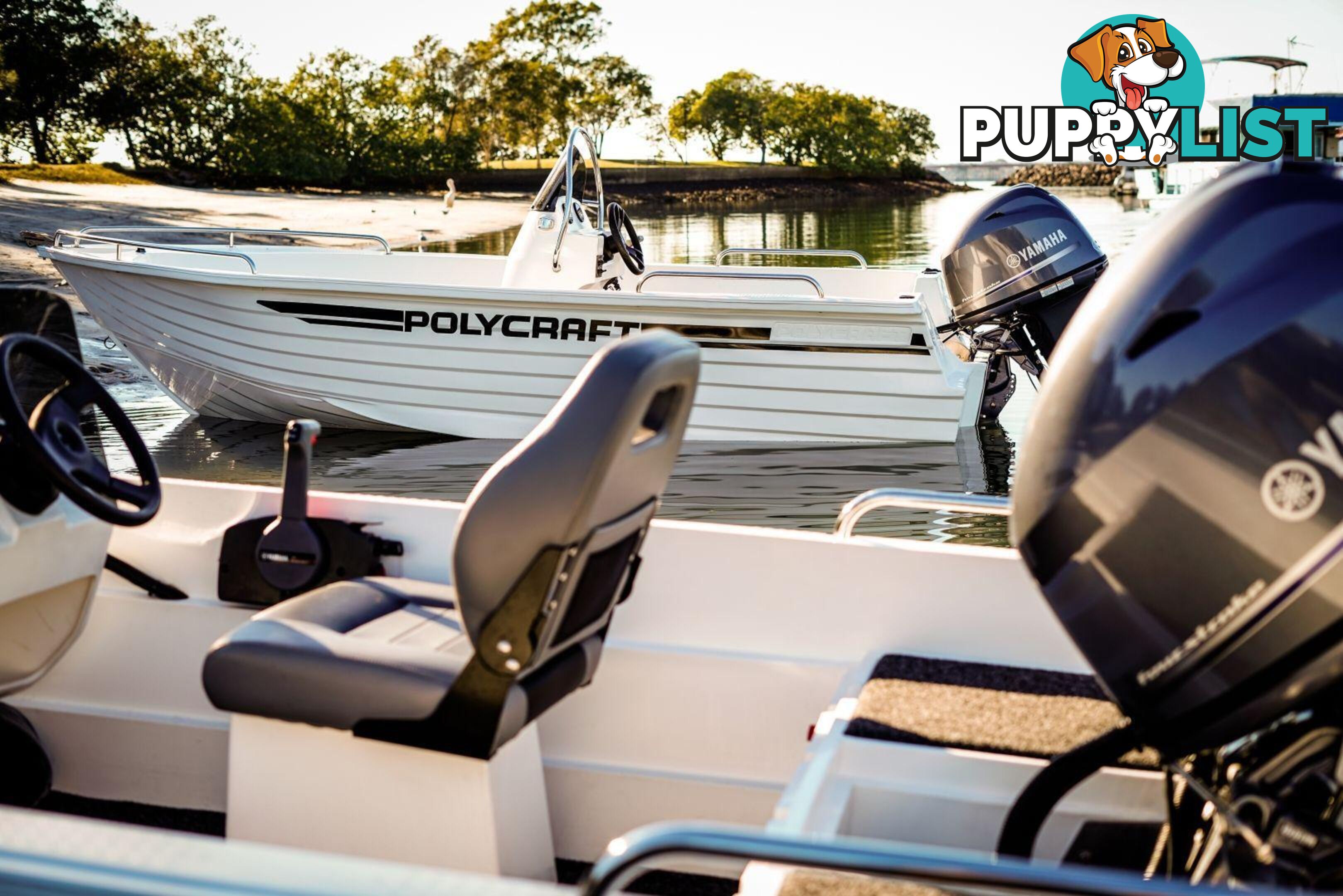 Polycraft 410 Challenger Side Console + Yamaha F50hp 4-Stroke - Pack 2 for sale online prices
