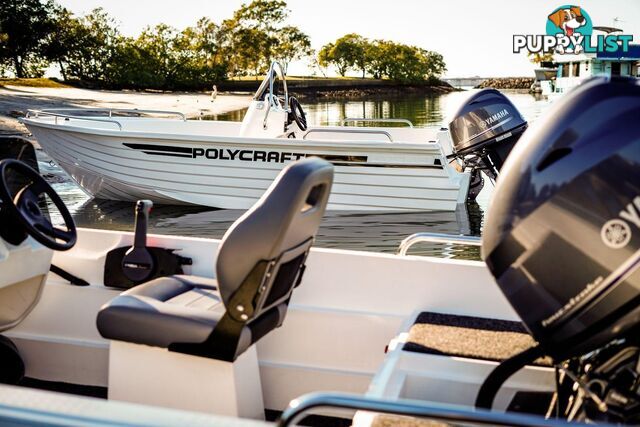 Polycraft 410 Challenger Side Console + Yamaha F50hp 4-Stroke - Pack 2 for sale online prices