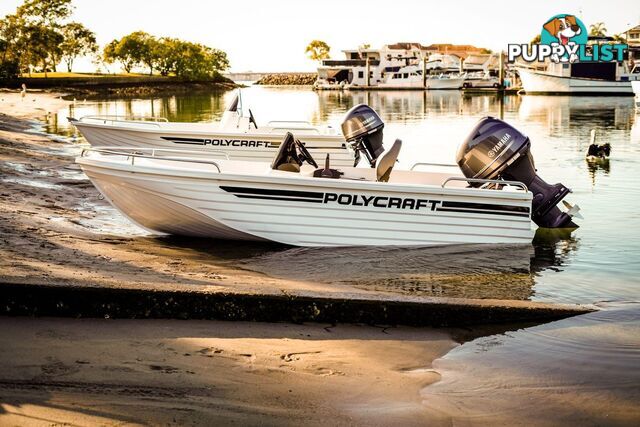 Polycraft 410 Challenger Side Console + Yamaha F50hp 4-Stroke - Pack 2 for sale online prices