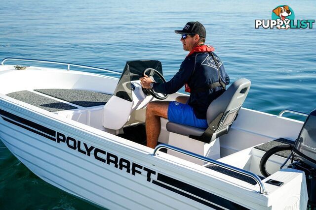 Polycraft 410 Challenger Side Console + Yamaha F50hp 4-Stroke - Pack 2 for sale online prices