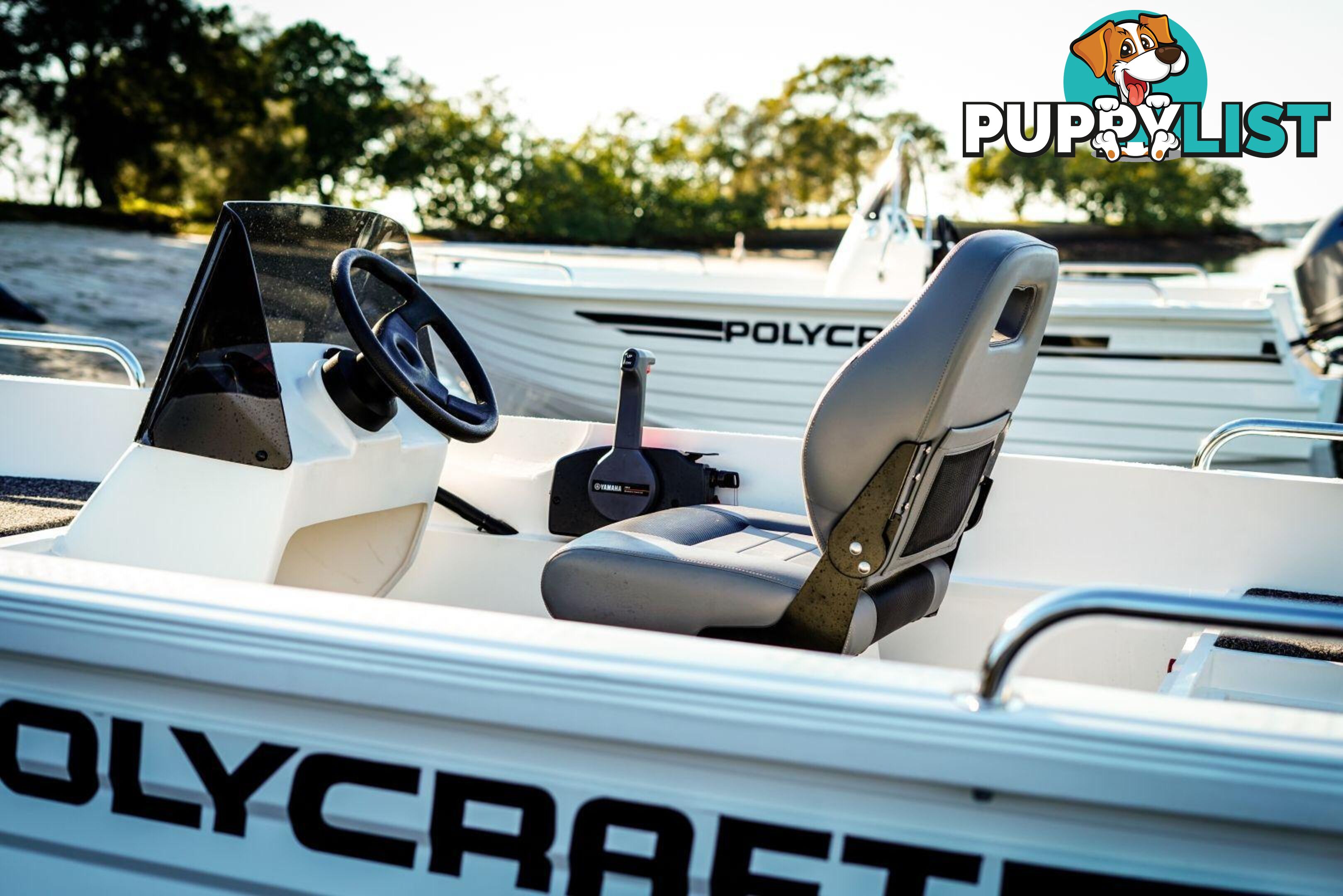Polycraft 410 Challenger Side Console + Yamaha F50hp 4-Stroke - Pack 2 for sale online prices