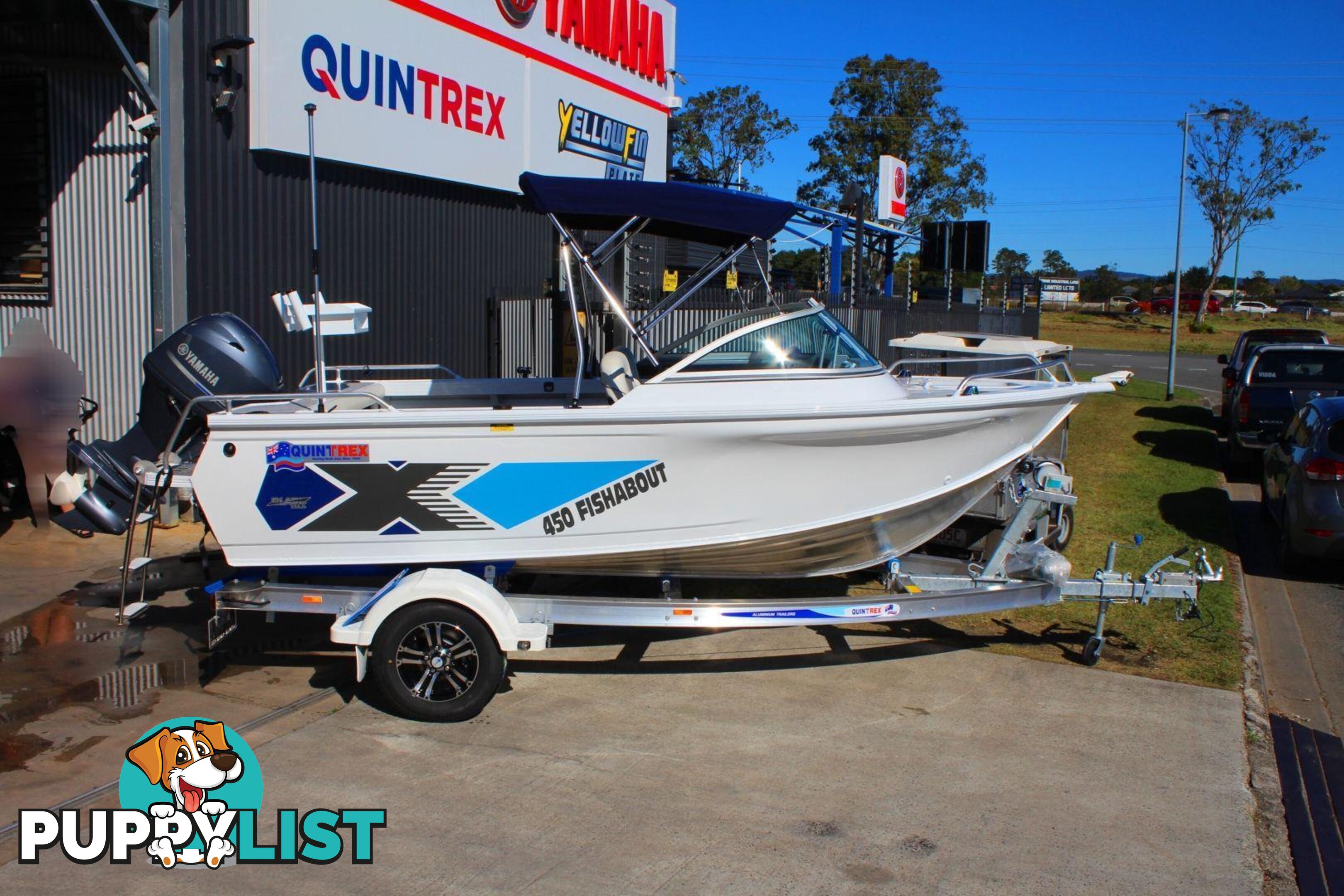 Quintrex 450 Fishabout + Yamaha F60hp 4-Stroke - Pack 1 for sale online prices