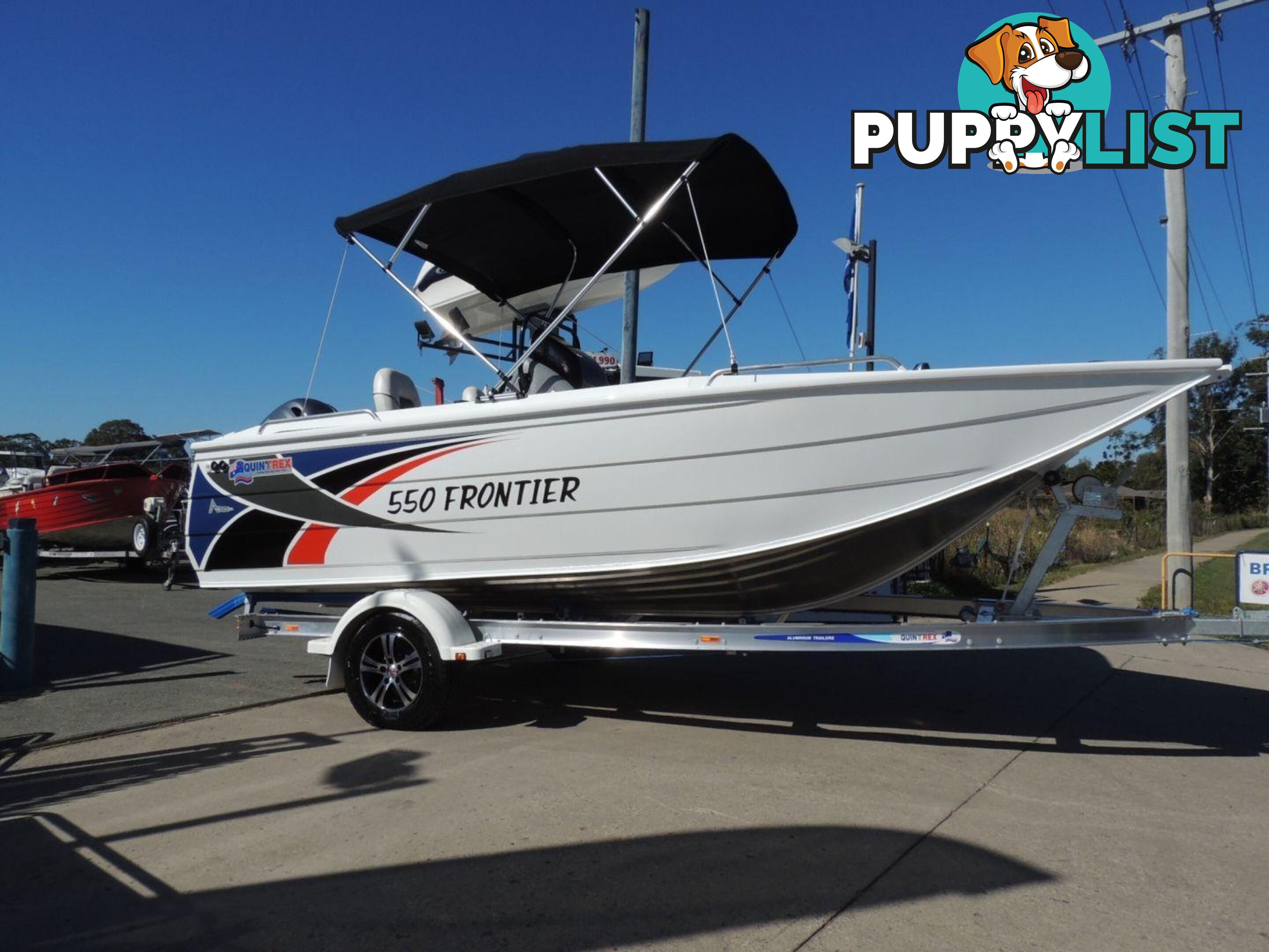 Quintrex 550 Frontier + Yamaha F130hp 4-Stroke - Pack 3 for sale online prices