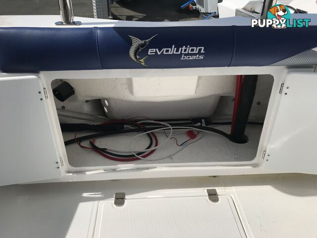 NEW 2024 EVOLUTION 552 SILVER WITH YAMAHA 115HP FOURSTROKE FOR SALE