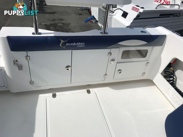 NEW 2024 EVOLUTION 552 SILVER WITH YAMAHA 115HP FOURSTROKE FOR SALE